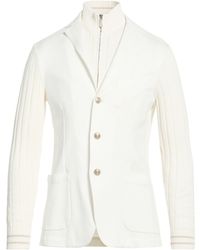 Eleventy - Blazer Cotton, Polyester, Wool, Polyamide - Lyst