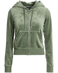 Juicy Couture - Military Sweatshirt Polyester, Elastane - Lyst