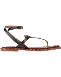 Paola D'arcano - Thong Sandal - Lyst