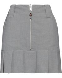 Ganni - Mini Skirt Ecovero Viscose, Recycled Polyester, Elastane - Lyst