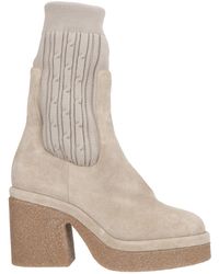 Agnona - Light Ankle Boots Calfskin - Lyst