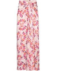 Olla Parèg - Maxi Skirt Polyester, Elastane - Lyst