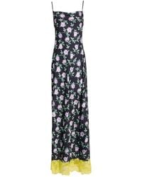 MSGM - Maxi Dress Polyester - Lyst