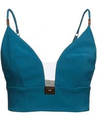 Elisabetta Franchi - Top - Lyst