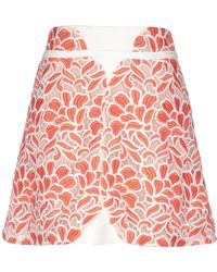 Giambattista Valli Gonna ginocchio - Bianco