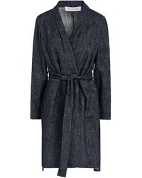 Shirtaporter - Denim Outerwear Cotton, Wool, Polyamide, Polyester - Lyst