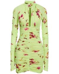 Blumarine - Mini Dress Polyamide, Elastane - Lyst