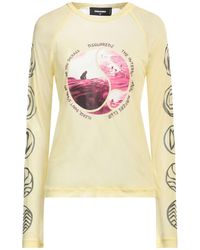 DSquared² - T-Shirt Viscose - Lyst
