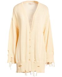 Jucca - Cream Cardigan Cotton - Lyst