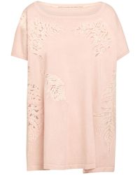 Ermanno Scervino - Blush Sweater Cotton, Polyamide - Lyst