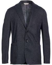 Paoloni - Midnight Blazer Wool, Polyester, Polyamide - Lyst