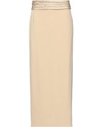 Emporio Armani Long Skirt - Natural