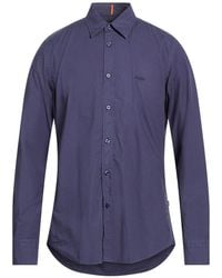 BOSS - Midnight Shirt Cotton - Lyst