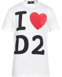DSquared² - T-shirt - Lyst