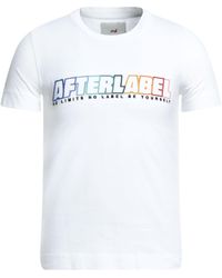 AFTER LABEL - T-shirt - Lyst