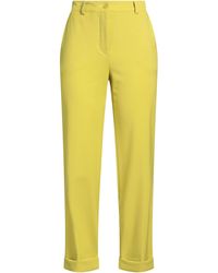 P.A.R.O.S.H. - Lime Pants Virgin Wool, Elastane - Lyst