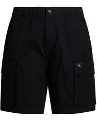 Calvin Klein - Shorts & Bermuda Shorts Cotton, Elastane - Lyst