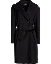Roberto Cavalli - Coat Wool, Polyester, Acrylic - Lyst