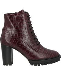 Högl - Ankle Boots Leather - Lyst