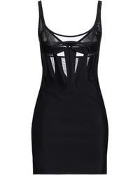Mugler - Mini Dress Polyamide, Elastane - Lyst