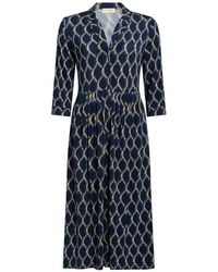 Siyu - Midi Dress Viscose, Elastane - Lyst