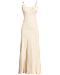 Sandro - Maxi Dress Linen, Cotton, Elastane - Lyst