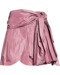Alberta Ferretti - Mini Skirt Polyester, Silk - Lyst