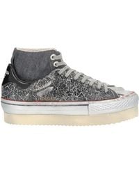 HIDNANDER - Sneakers Leather, Textile Fibers - Lyst