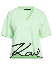 KARL LAGERFELD - T-Shirt Organic Cotton - Lyst