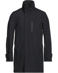 Montecore Lange Jacke in Blau für Herren Herren Bekleidung Mäntel Lange Mäntel und Wintermäntel 