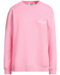MSGM - Sweatshirt Cotton - Lyst