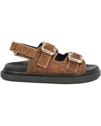 Alohas - Camel Sandals Leather - Lyst