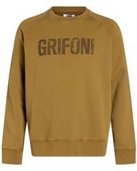 Grifoni - Military Sweatshirt Cotton - Lyst