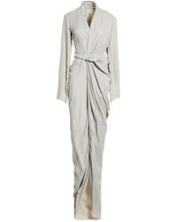 Rick Owens - Light Maxi Dress Viscose - Lyst