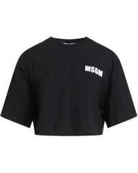 MSGM - T-Shirt - Lyst