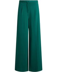 Semicouture - Dark Pants Viscose, Polyamide, Elastane - Lyst