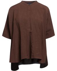 BLUE BROTHERS - Top Viscose, Linen - Lyst