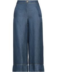 Trussardi - Pants Viscose, Silk - Lyst