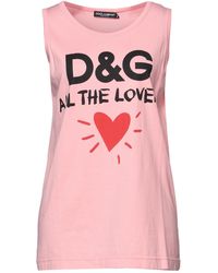 Dolce & Gabbana - Camiseta de tirantes - Lyst