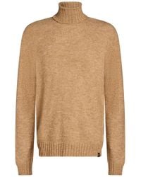 Colmar - Sand Turtleneck Acrylic, Mohair Wool, Wool, Elastane - Lyst
