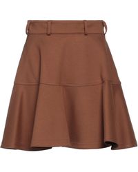 NINA 14.7 - Mini Skirt Viscose, Polyamide, Elastane - Lyst