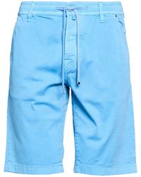 Jacob Cohen - Slate Shorts & Bermuda Shorts Cotton, Elastane - Lyst