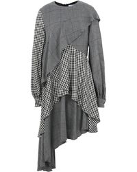 Au Jour Le Jour Midikleid - Grau