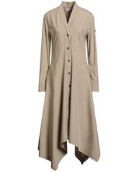 Ferragamo - Midi Dress Cotton, Polyamide, Elastane - Lyst