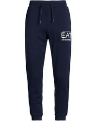 EA7 - Pants Cotton, Polyester - Lyst