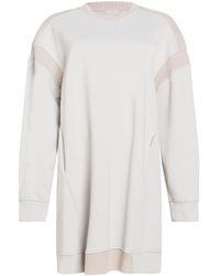 Antonelli - Light Mini Dress Polyester, Cotton - Lyst