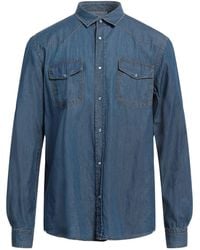 Liu Jo - Denim Shirt Cotton - Lyst