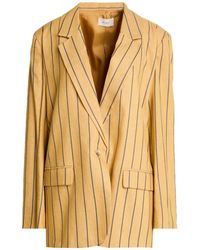 ViCOLO - Blazer Linen, Viscose, Cotton, Polyamide - Lyst