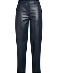 Alpha Studio - Pants Polyester, Polyurethane Resin - Lyst
