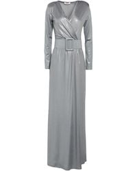 Kontatto - Military Maxi Dress Polyester, Elastane - Lyst